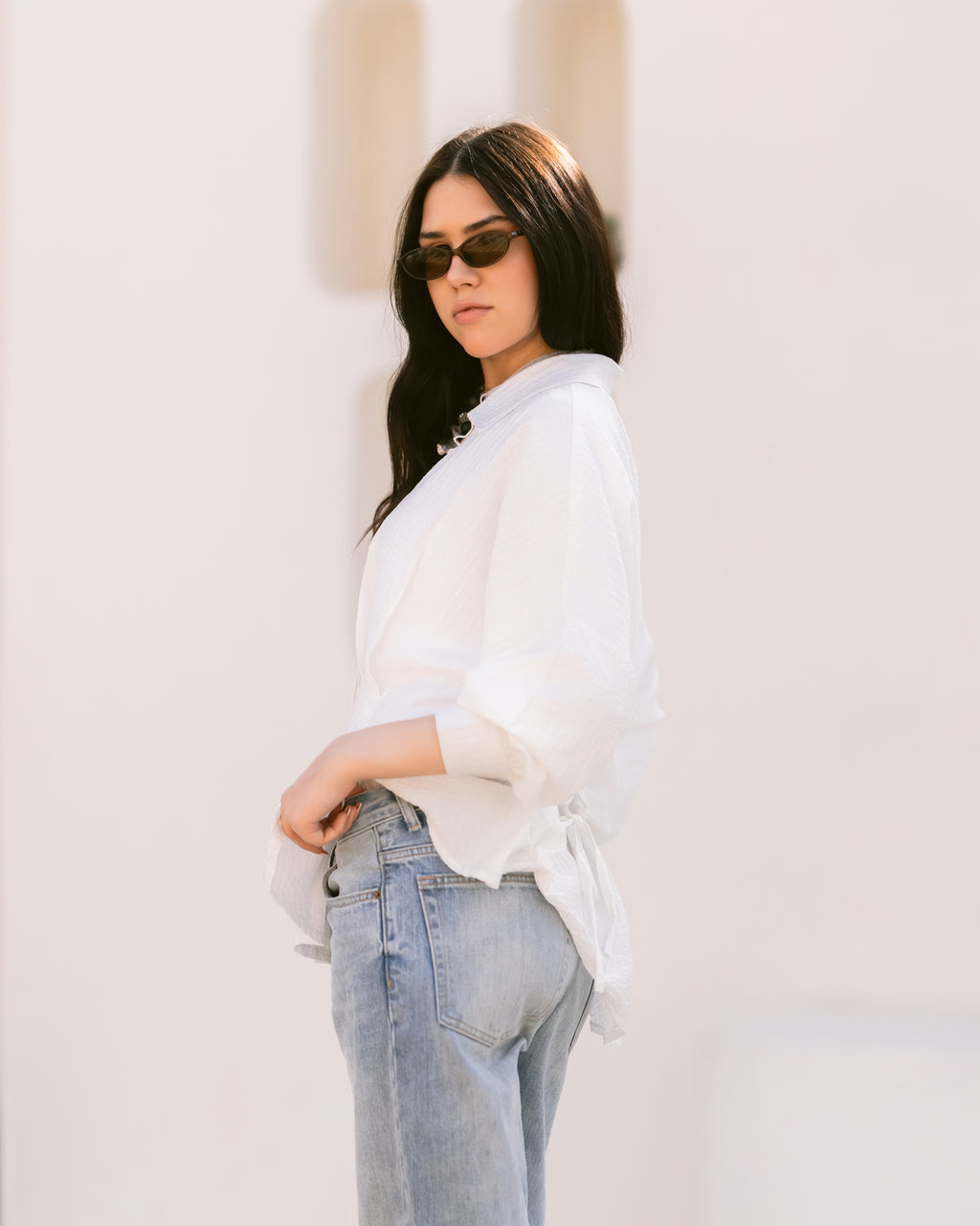 Élise Shirt with pleats