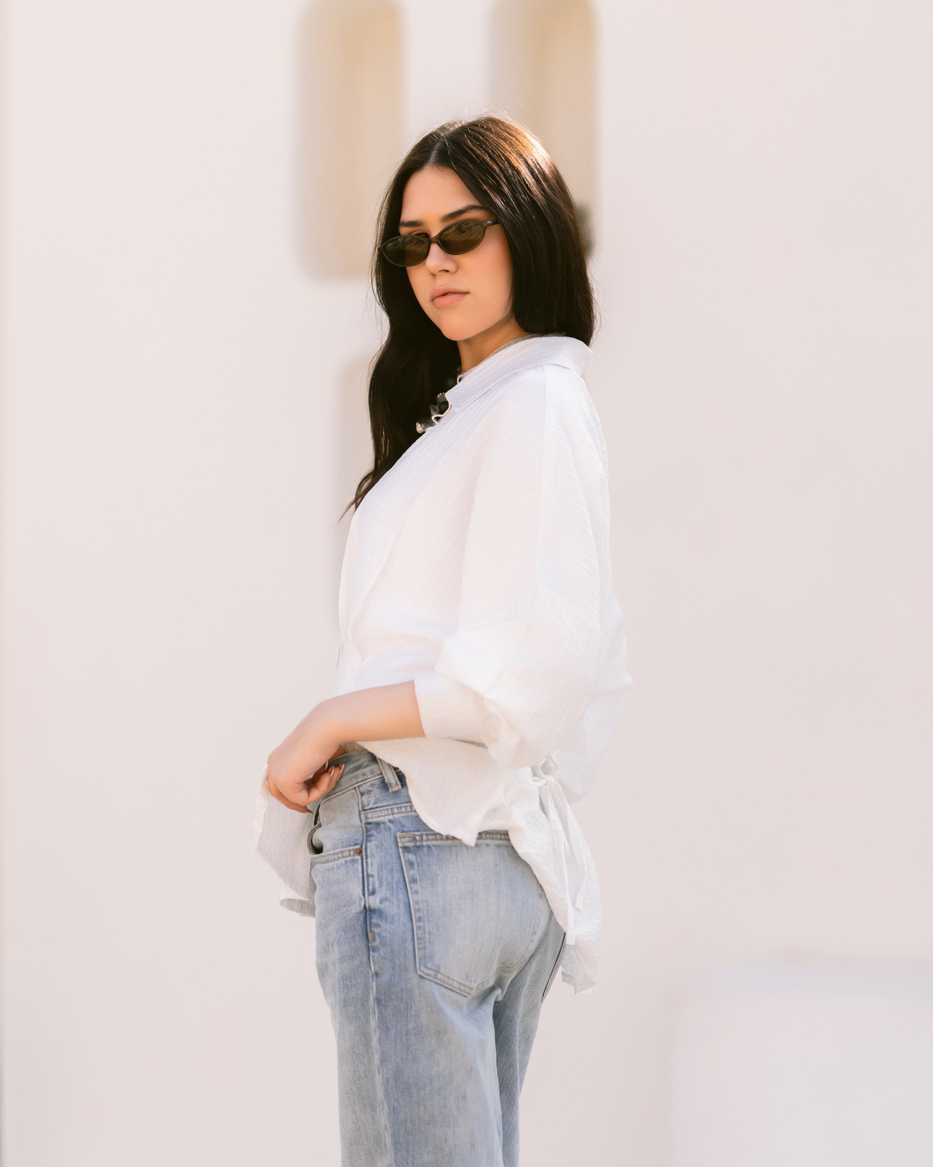 Élise Shirt with pleats