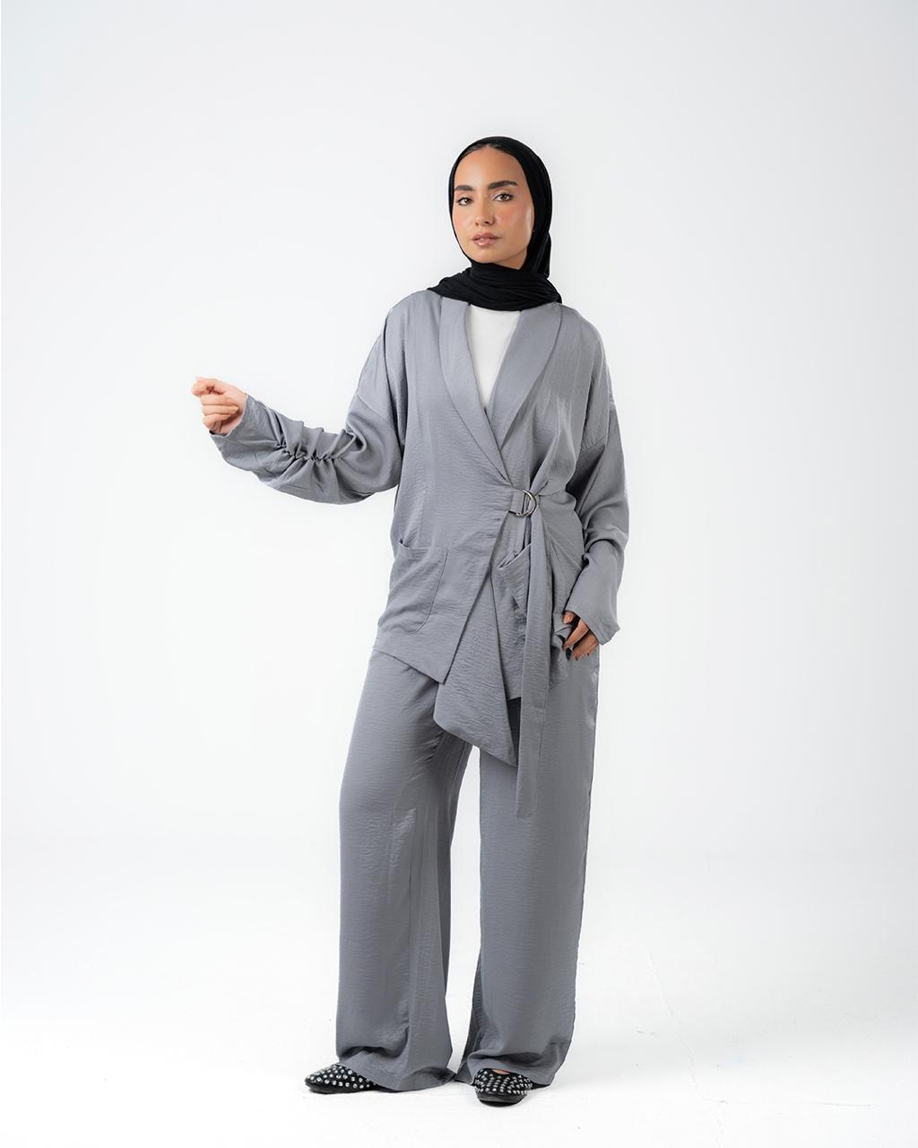 Lapel Sleeve Irregular Design Casual Suit