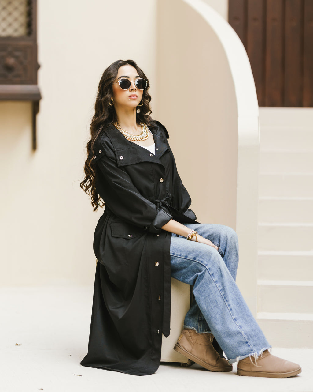 Shiny Waterproof Coat