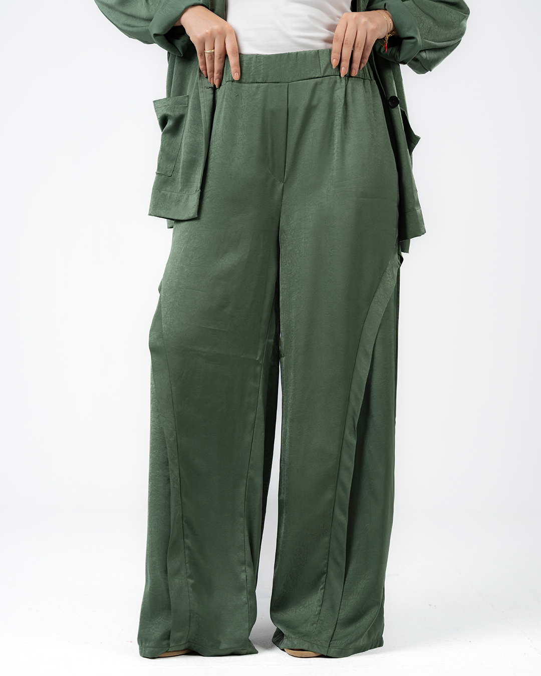 Oversized Blazer-Shirt Set