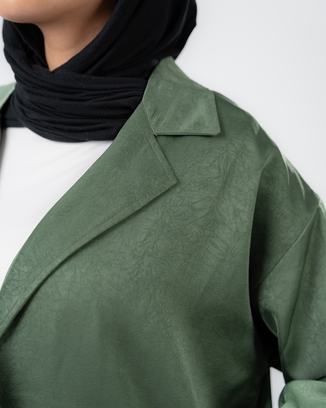 Oversized Blazer-Shirt Set