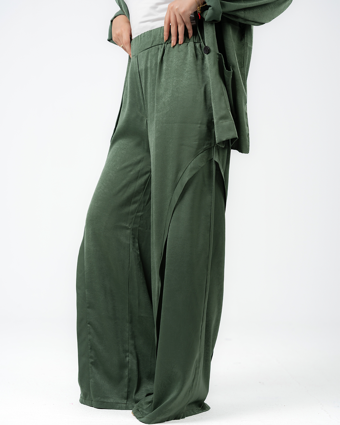 Oversized Blazer-Shirt Set