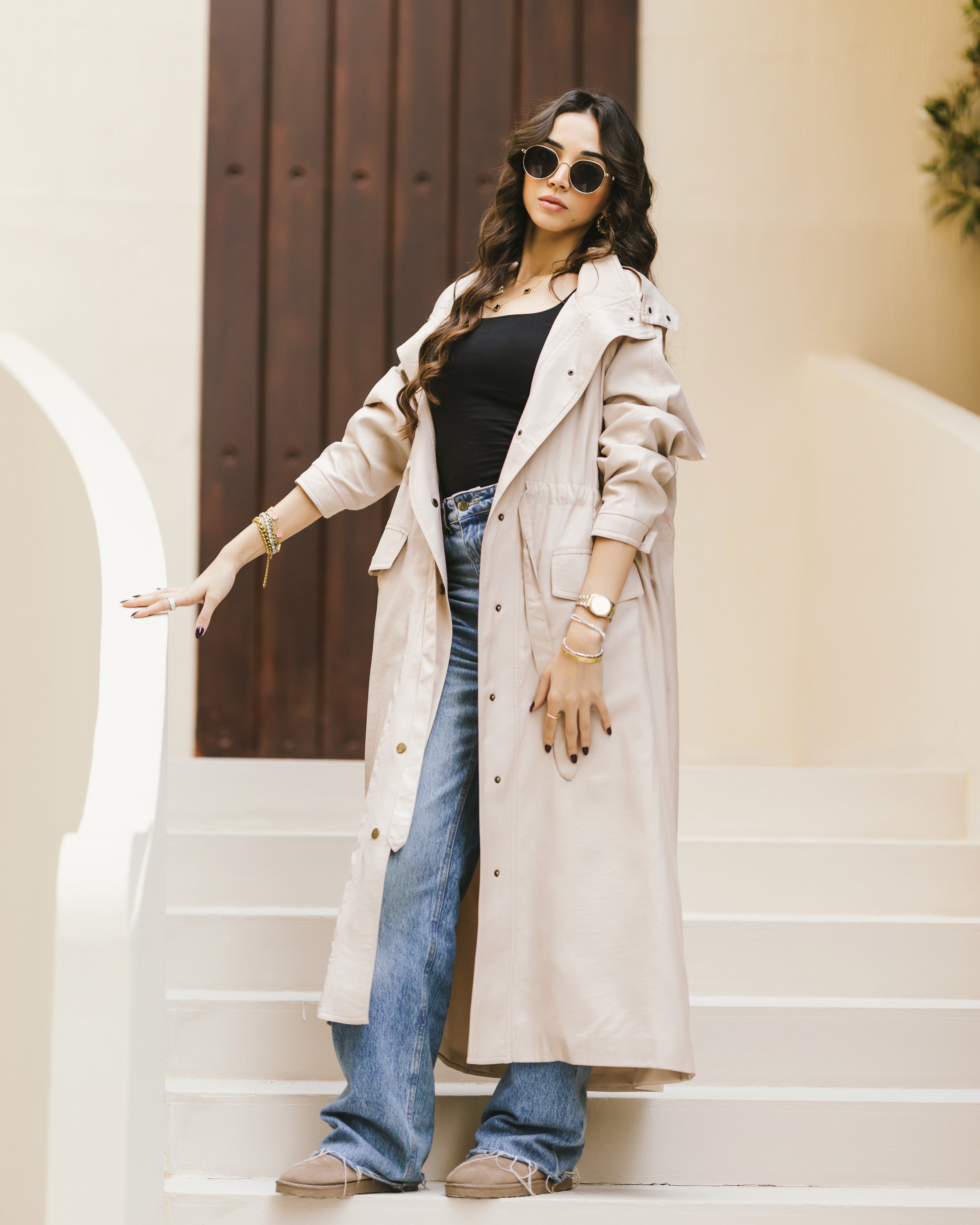 Shiny Waterproof Coat