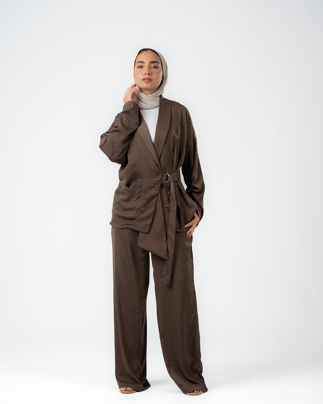 Lapel Sleeve Irregular Design Casual Suit