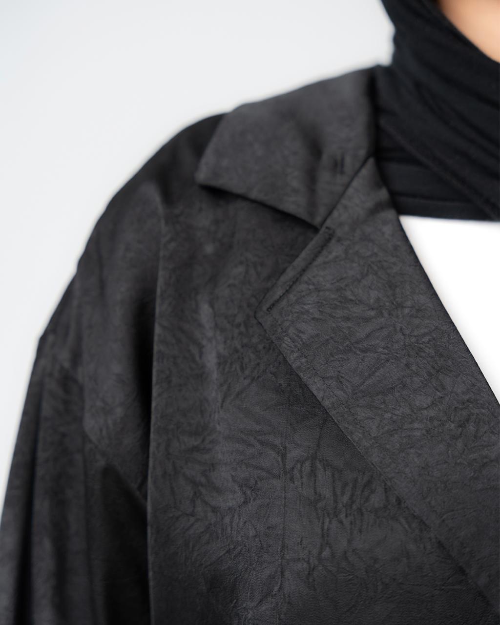 Oversized Blazer-Shirt Set