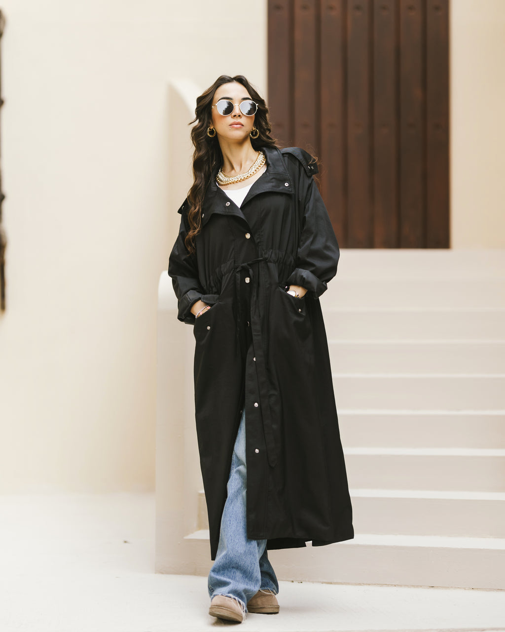 Shiny Waterproof Coat