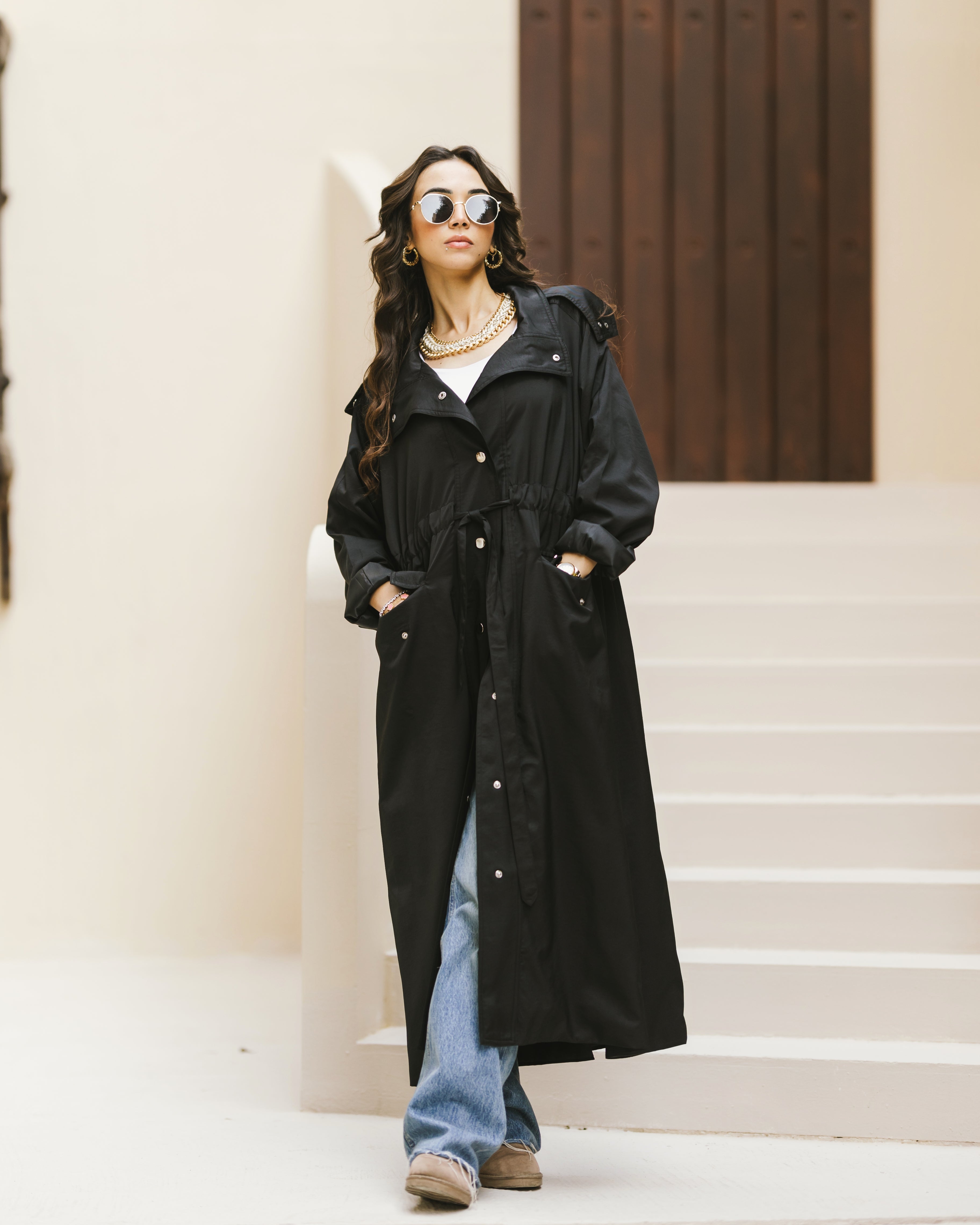 Shiny Waterproof Coat