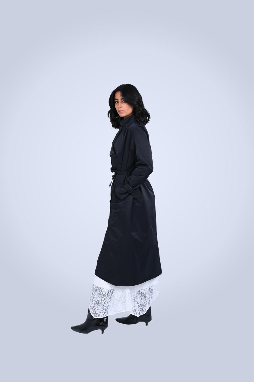 High Low trench Coat