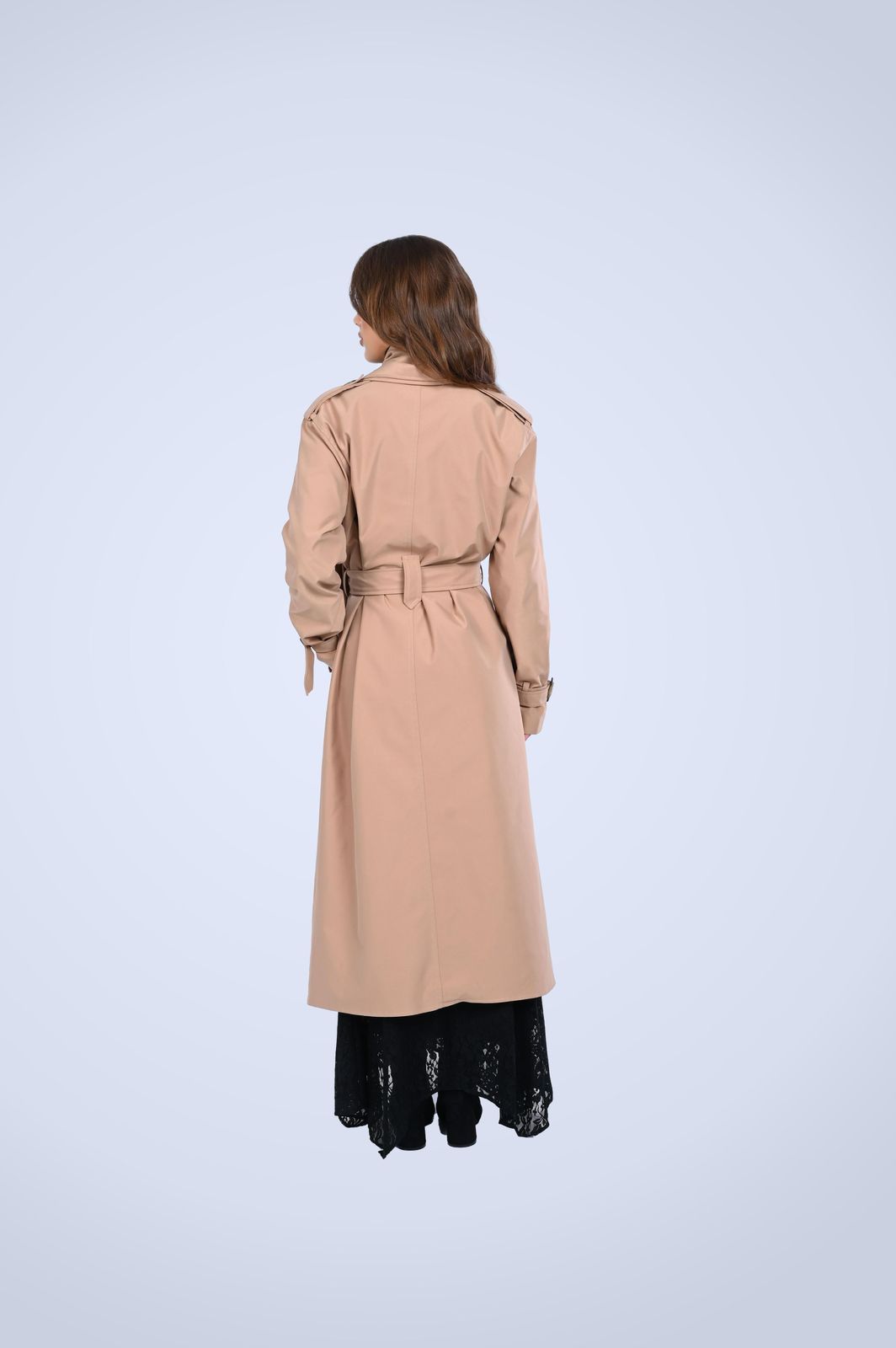 High Low trench Coat