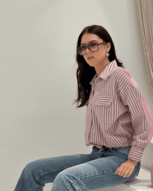 Bomber Strip Shirt
