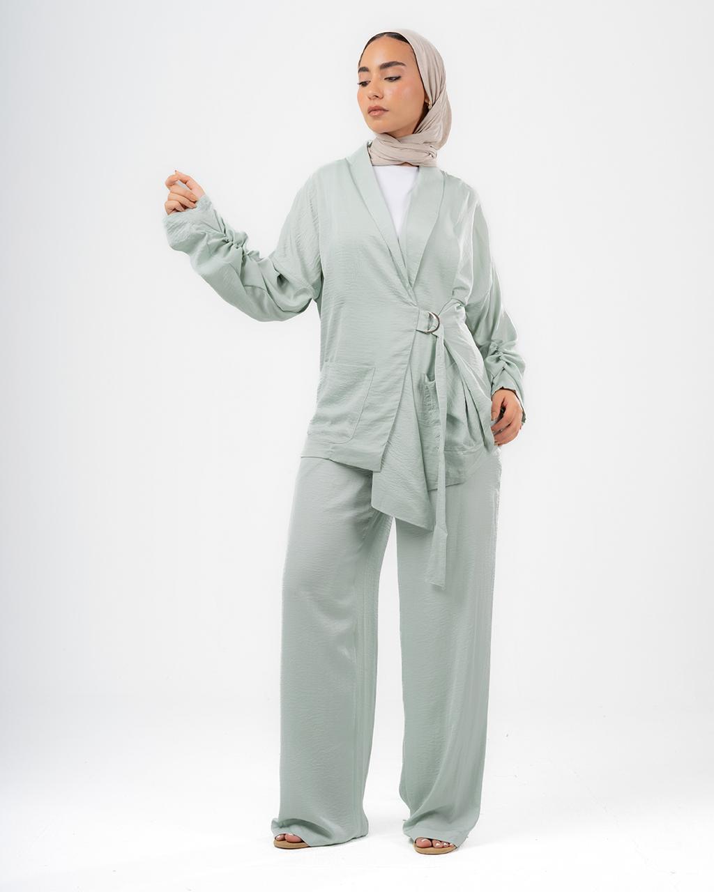 Lapel Sleeve Irregular Design Casual Suit